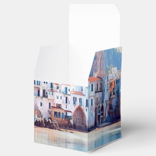 ldp CEFALTON - Sicilië - strand - panorama Bedankdoosjes (Geopend)