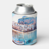 ldp CEFALTON - Sicilië - strand - panorama Blikjeskoeler (Blikje Voorkant)