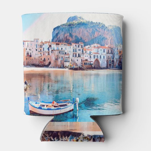 ldp CEFALTON - Sicilië - strand - panorama Blikjeskoeler (Achterkant)