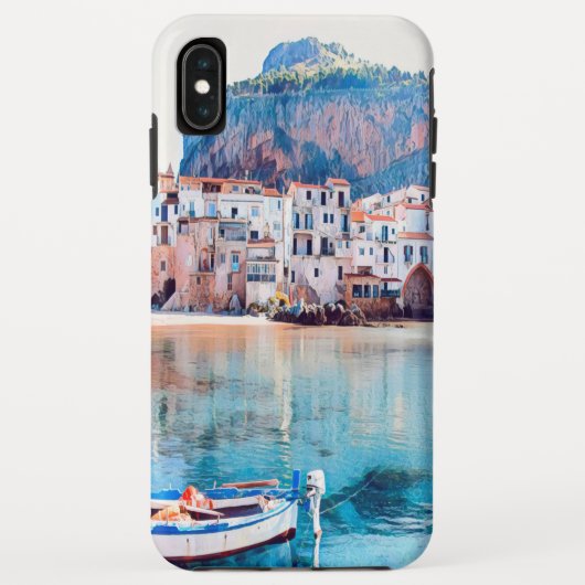 ldp CEFALTON - Sicilië - strand - panorama Case-Mate iPhone Case (Achterkant)
