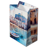 ldp CEFALTON - Sicilië - strand - panorama Medium Cadeauzakje (Voorkant Gekanteld)