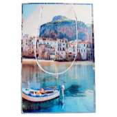 ldp CEFALTON - Sicilië - strand - panorama Medium Cadeauzakje (Voorkant)