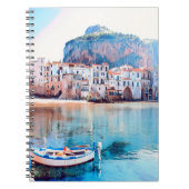 ldp CEFALTON - Sicilië - strand - panorama Notitieboek (Voorkant)