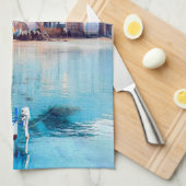 ldp CEFALTON - Sicilië - strand - panorama Theedoek (Quarter Fold)