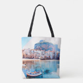 ldp CEFALTON - Sicilië - strand - panorama Tote Bag (Achterkant)