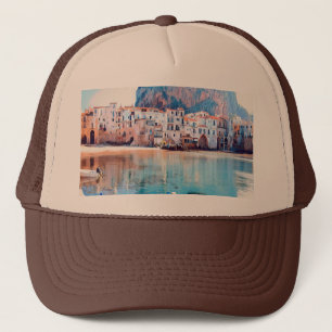 ldp CEFALTON - Sicilië - strand - panorama Trucker Pet