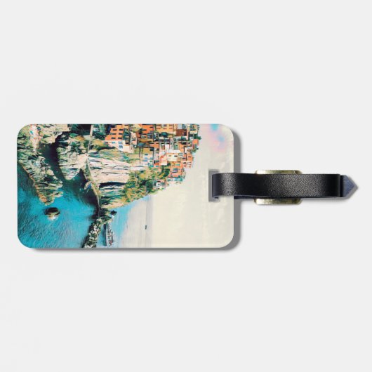 ldp Cinque Terre - Manarola Bagagelabel (Achterkant horizontaal)