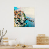 ldp Cinque Terre - Manarola Poster (Keuken)