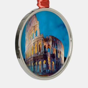 ldp COLOSSEUM Rome - van nacht - Metalen Ornament