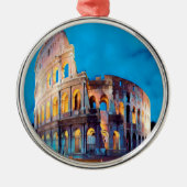 ldp COLOSSEUM Rome - van nacht - Metalen Ornament (Voorkant)
