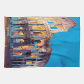 ldp COLOSSEUM Rome - van nacht - Theedoek (Horizontaal)