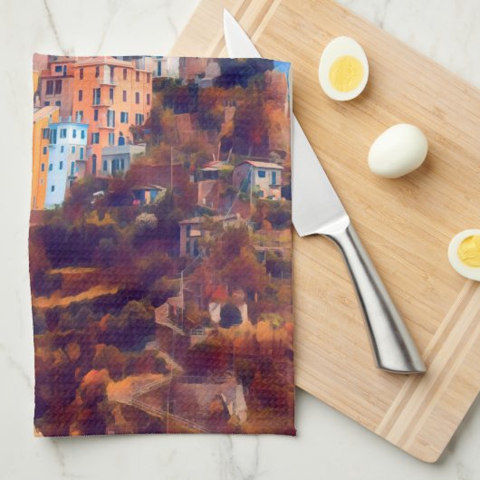 ldp CORNIGLIA - Cinque Terre - Theedoek (Quarter Fold)