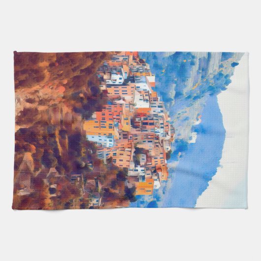ldp CORNIGLIA - Cinque Terre - Theedoek (Horizontaal)