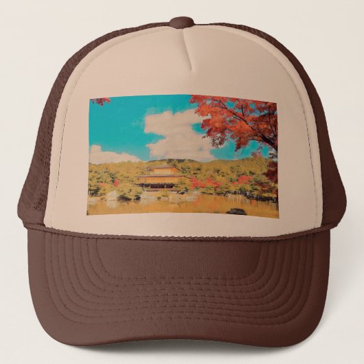 ldp Kyoto - KINKAKU - Golden Pavillion - Trucker Pet (Voorkant)