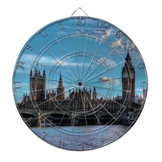 ldp London - WESTMINSTER uitzicht - Dartbord (Voorkant)