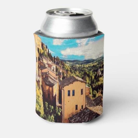 ldp MONTEPULCIANO - stad - panorama - Blikjeskoeler (Blikje Achterkant)