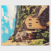 ldp MONTEPULCIANO - stad - panorama - Cadeaupapier (Vlak)