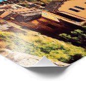 ldp MONTEPULCIANO - stad - panorama - Foto Afdruk (Hoek)