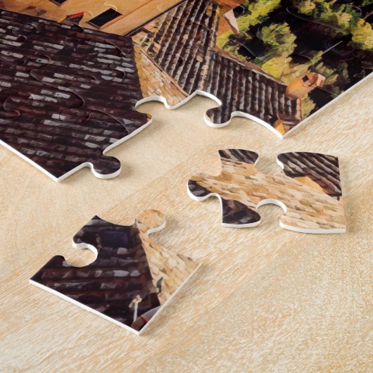 ldp MONTEPULCIANO - stad - panorama - Legpuzzel (Zijkant)