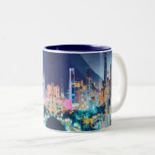 ldp MONTERREY - Nieuw Mexico Tweekleurige Koffiemok (Voorkant rechts)