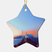 ldp MYKONOS - Armeense vuurtoren - Keramisch Ornament (Links)