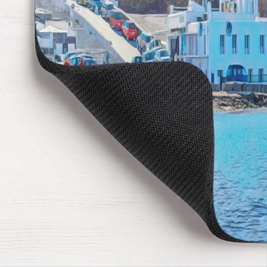 ldp MYKONOS - uitzicht van het zee van de windmole Muismat (Hoek)