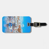 ldp MYKONOS - vissersboten - haven - panorama Bagagelabel (Voorkant horizontaal)