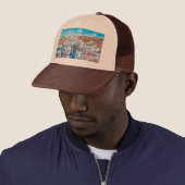 ldp MYKONOS - vissersboten - haven - panorama Trucker Pet (In situ)