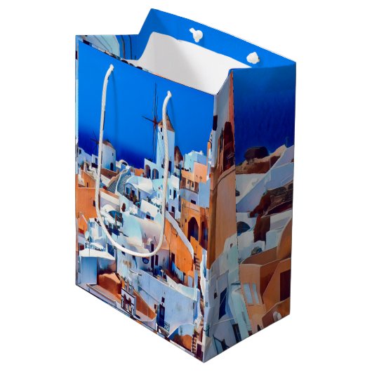 ldp OIA - doolhof van stappen - Medium Cadeauzakje (Voorkant Gekanteld)