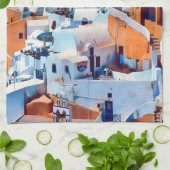 ldp OIA - doolhof van stappen - Theedoek (Gevouwen)