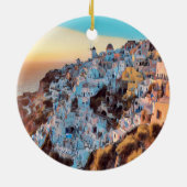 ldp OIA - sunset - Keramisch Ornament (Achterkant)