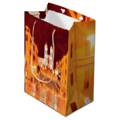 ldp PIAZZA DI SPAGNA door nigde Rome Medium Cadeauzakje (Voorkant Gekanteld)