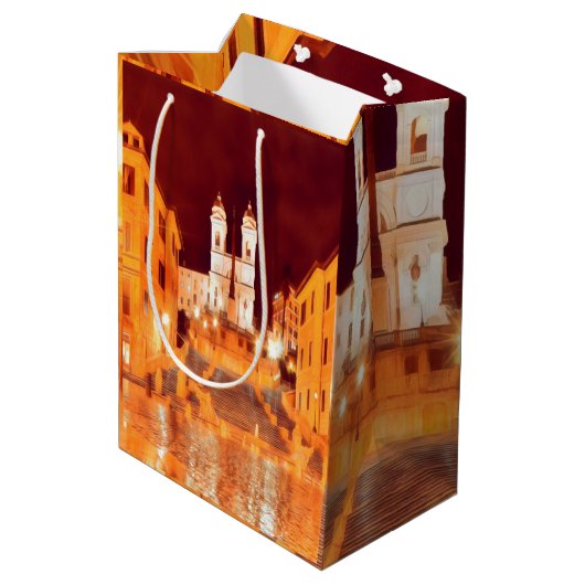 ldp PIAZZA DI SPAGNA door nigde Rome Medium Cadeauzakje (Achterkant Gekanteld)