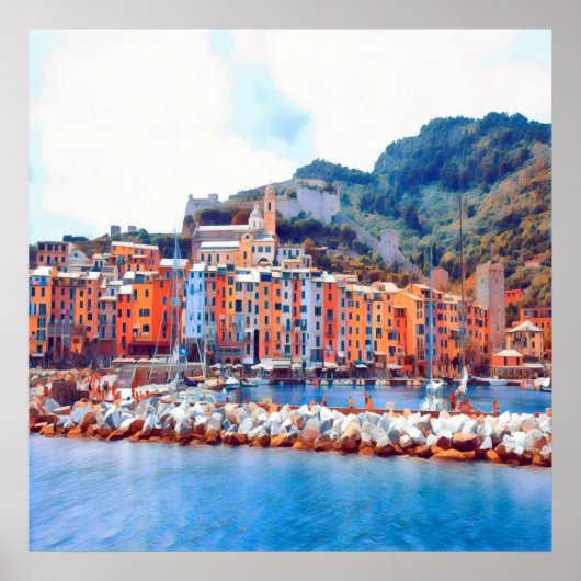 ldp PORTO VENERE - Poster (Voorkant)