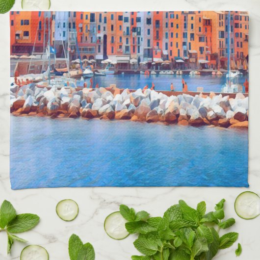 ldp PORTO VENERE - Theedoek (Gevouwen)