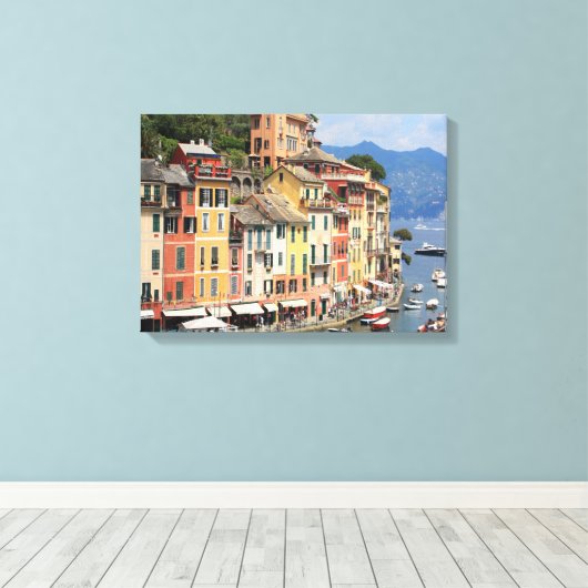ldp PORTOFINO - Beste Uitzicht.j Canvas Afdruk (Insitu (Houten vloer))