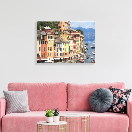 ldp PORTOFINO - Beste Uitzicht.j Canvas Afdruk (Insitu (Woonkamer))