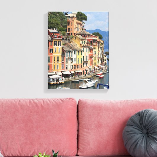 ldp PORTOFINO - Beste Uitzicht.j Canvas Afdruk (Insitu (Woonkamer))
