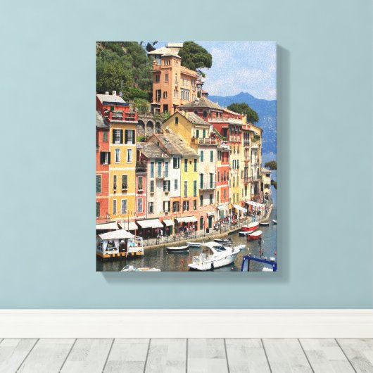 ldp PORTOFINO - Beste Uitzicht.j Canvas Afdruk (Insitu (Houten vloer))