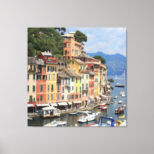 ldp PORTOFINO - Beste Uitzicht.j Canvas Afdruk