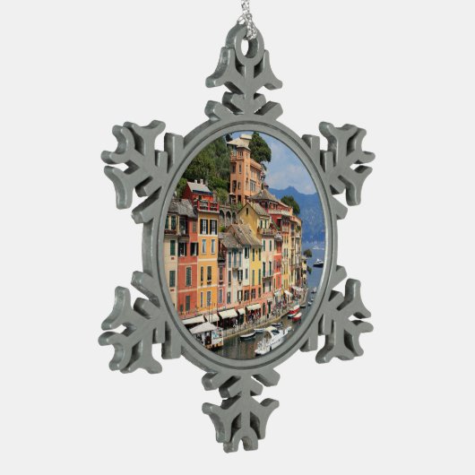 ldp PORTOFINO - Beste Uitzicht.j Tin Sneeuwvlok Ornament (Links)