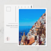 ldp POSITANO - Amalfi Coast - Panorama Briefkaart (Voorkant / Achterkant)