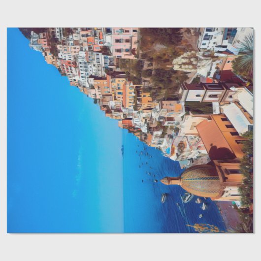 ldp POSITANO - Amalfi Coast - Panorama Cadeaupapier (Vlak)
