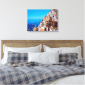 ldp POSITANO - Amalfi Coast - Panorama Canvas Afdruk (Insitu (Slaapkamer))