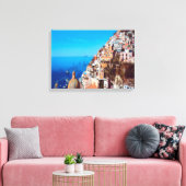 ldp POSITANO - Amalfi Coast - Panorama Canvas Afdruk (Insitu (Woonkamer))