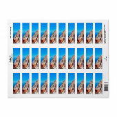 ldp POSITANO - Amalfi Coast - Panorama Etiket (Full Sheet)