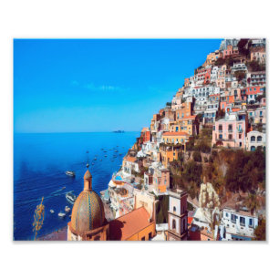 ldp POSITANO - Amalfi Coast - Panorama Foto Afdruk