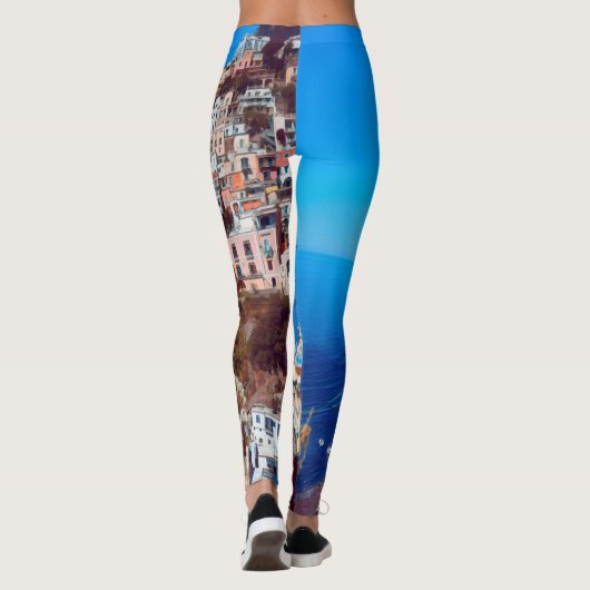 ldp POSITANO - Amalfi Coast - Panorama Leggings (Achterkant)