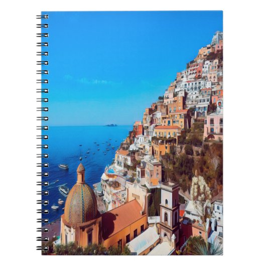 ldp POSITANO - Amalfi Coast - Panorama Notitieboek (Voorkant)