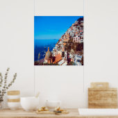 ldp POSITANO - Amalfi Coast - Panorama Poster (Keuken)